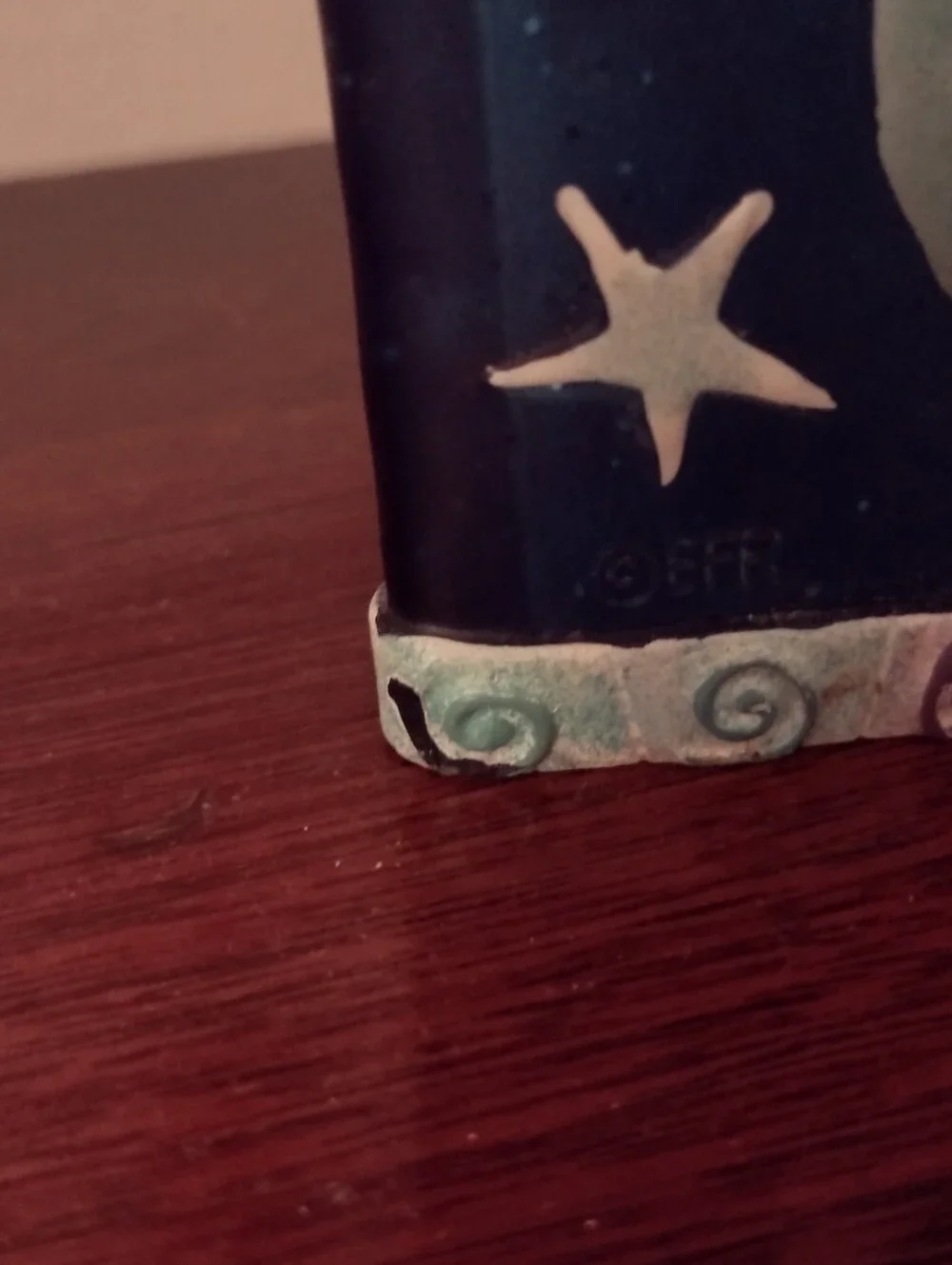 Vintage resin toothbrush
